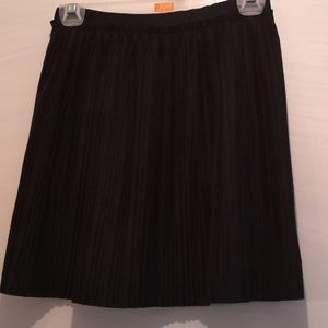 Pleated Mini Skirt